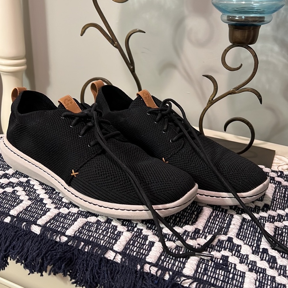 Clarks Cloudsteppers Mens Urban Mix Sneakers Casual Oxfords Black